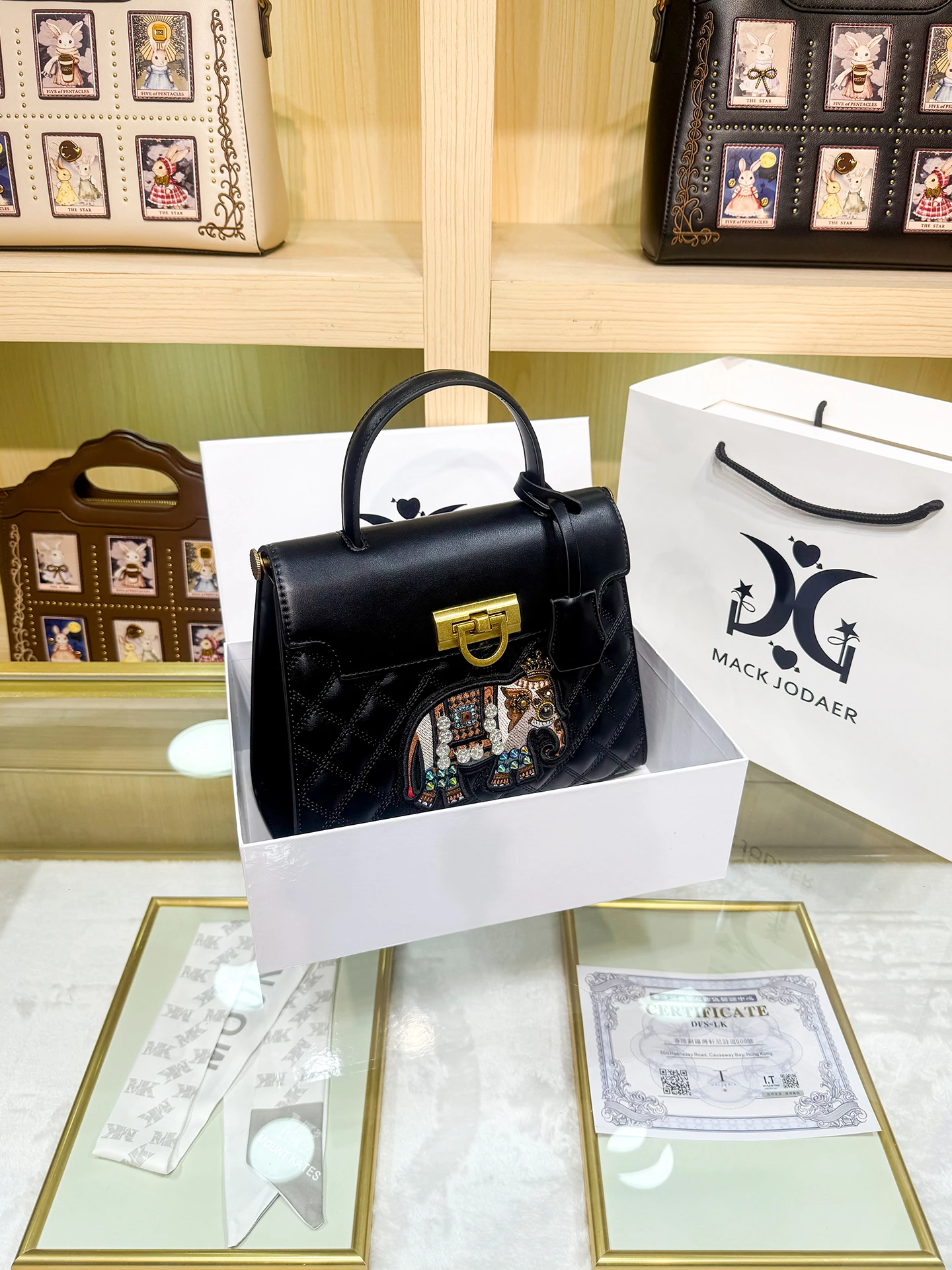 ma-jodaer-bag-embroidered-elephant-tote-women's-faionable-versatile-handbag-luxury-lightweight-2026-new-sle