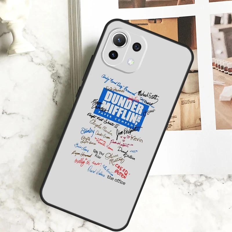 Dunder Mifflin The Office Case For POCO X6 M6 Pro X5 X3 M5s F3 F5 Xiaomi 14 Ultra 12 13 Lite 11T 12T 13T Pro Cover