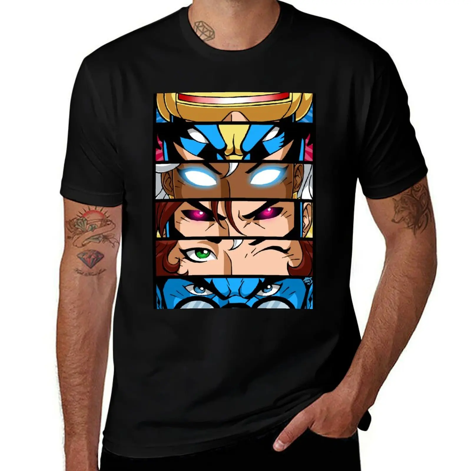 Mutant Eyes T-Shirt Running Performance Short Sleeve Tee T-Shirt