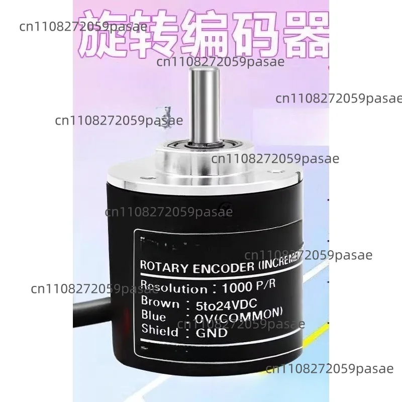 E6B2-CWZ6C Rotary Encoder 100 200  360 500 600 P/R Incremental NPN 5 24VDC IP50