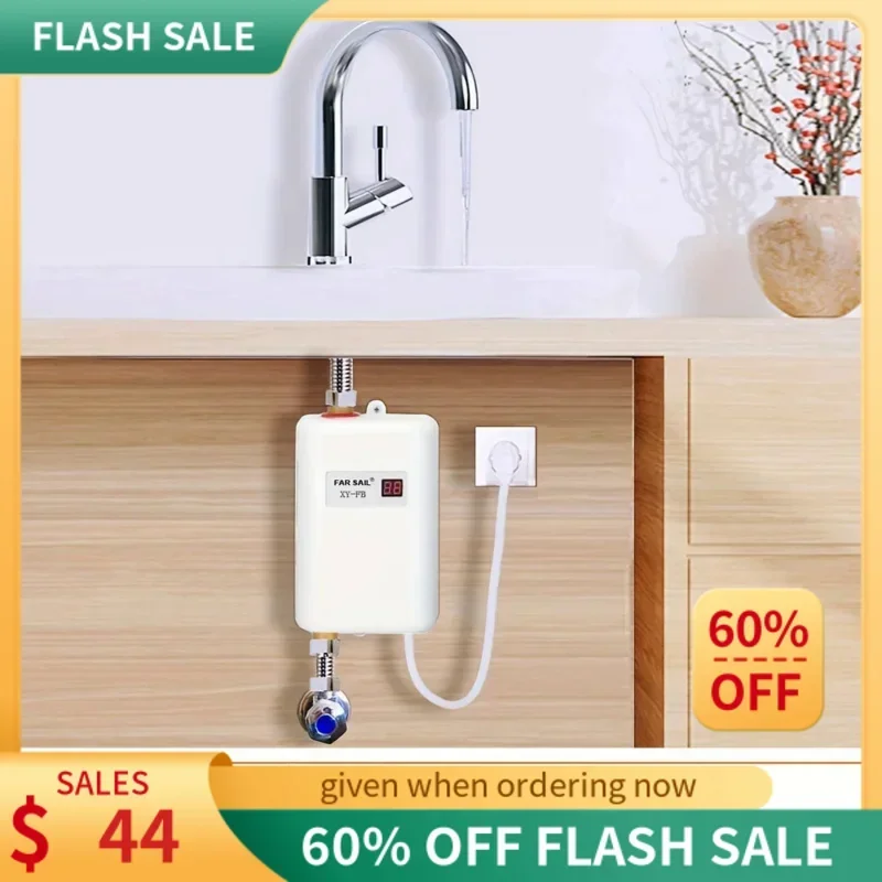 QW110V Instant Electric Tankless Water Heater - Perfect For Sink Washing!