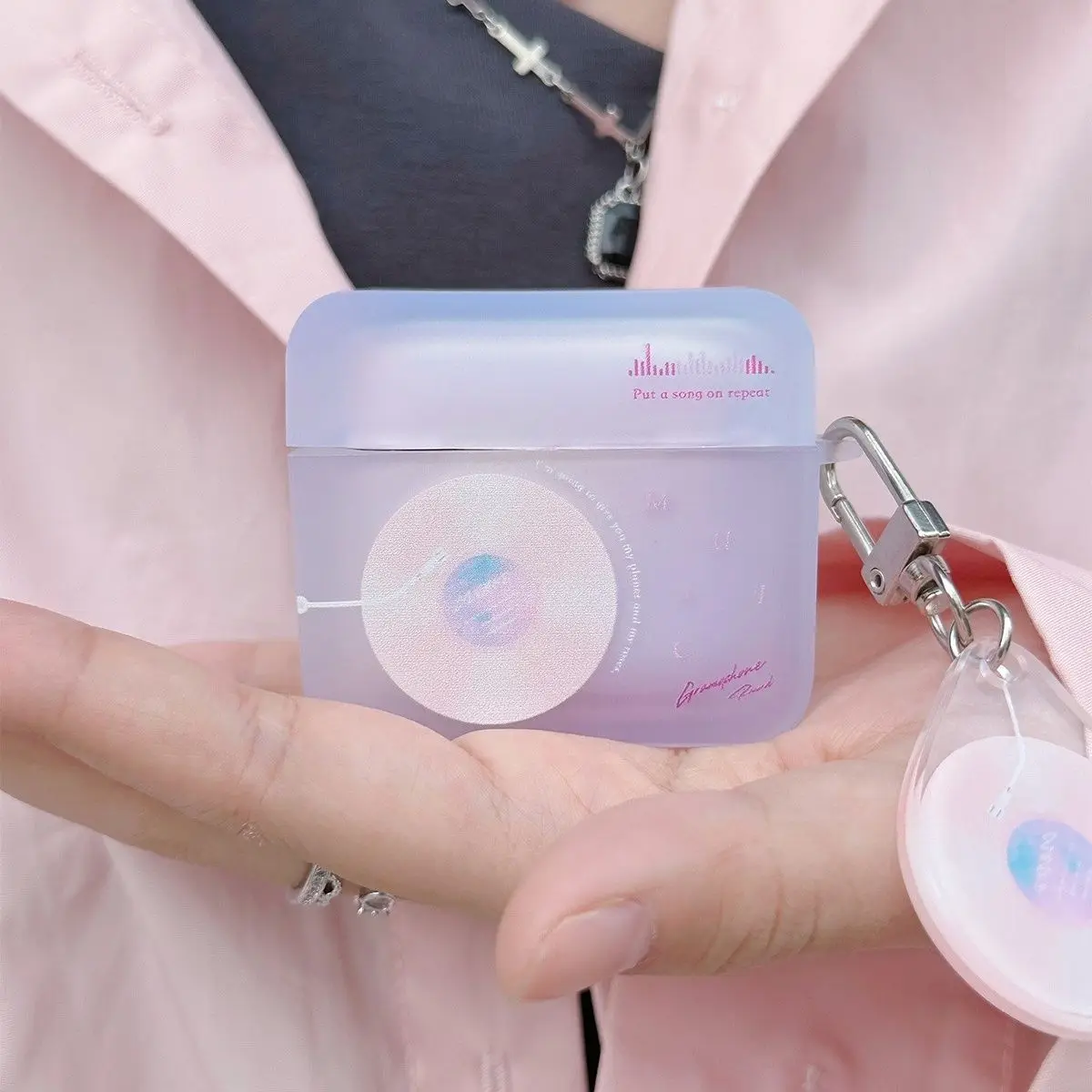 Custodia Bluetooth senza fili per AirPods1/2 AirPods3 AirPods pro e pro2 cover per auricolari con motivo floreale in tpu