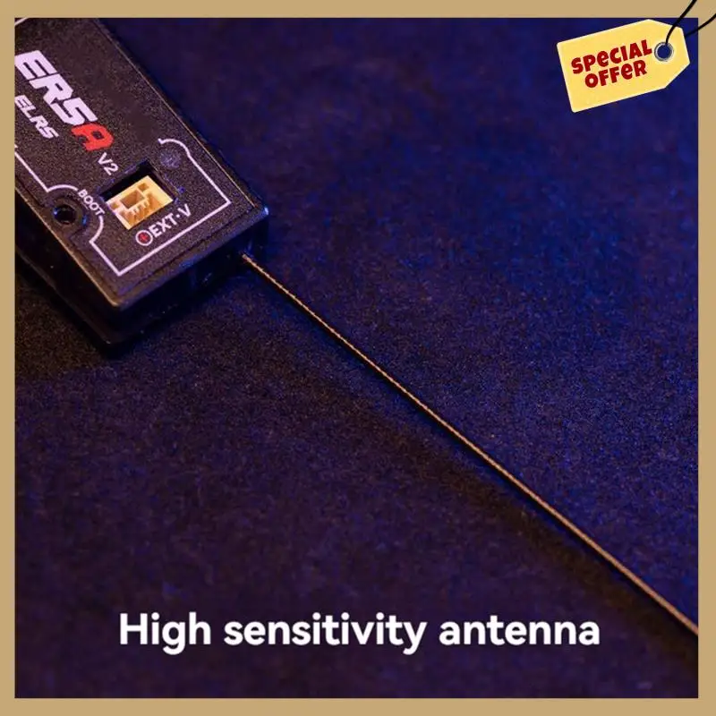 أداء مستقر-ER5A V2 PWM استقبال ER5A 2.4Ghz 5CH Expresslrs PWM استقبال صغير دعم الجهد العودة لطائرات بدون طيار FPV