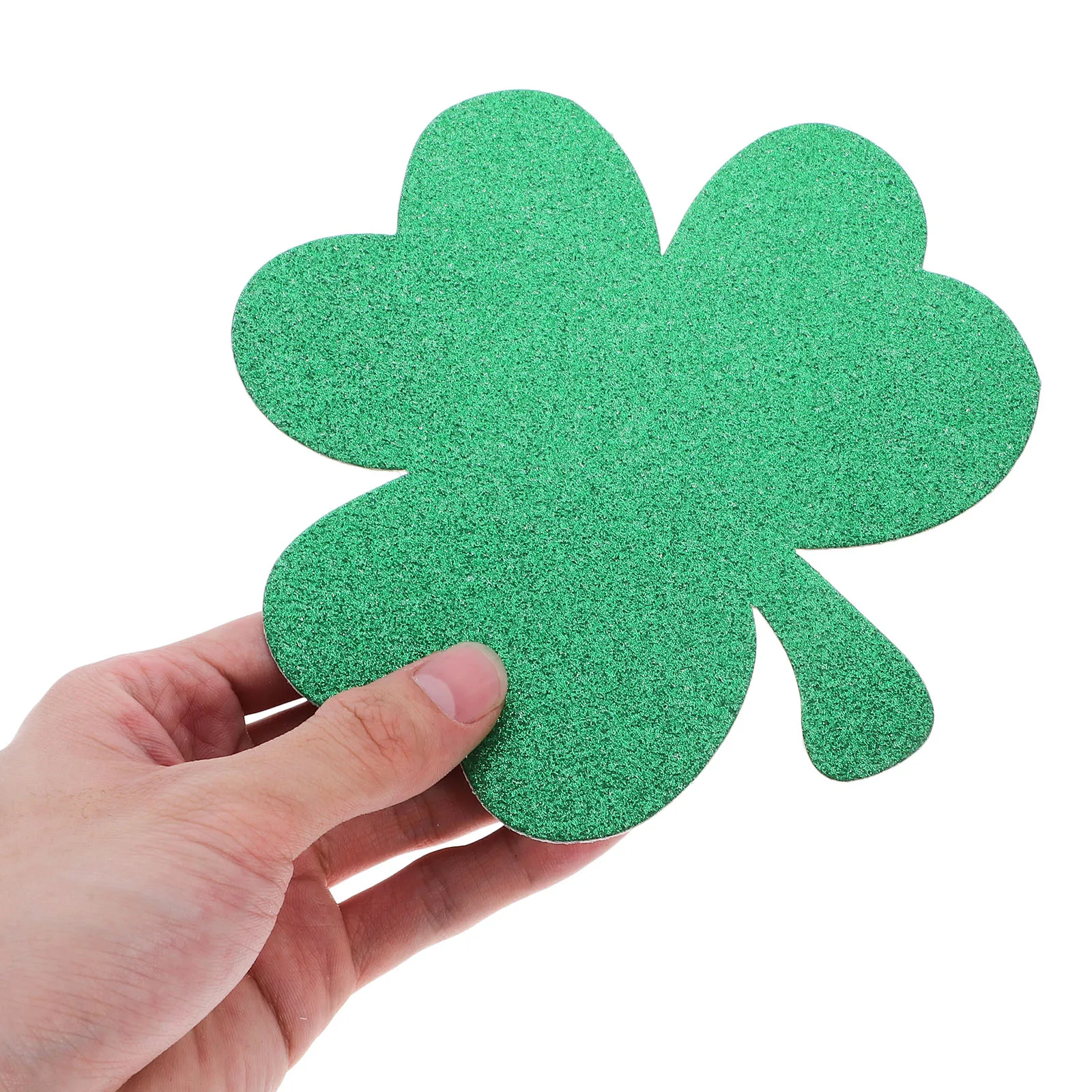 

45 Pieces Shamrock Paper Cutouts Green Wall Decorations for Kids Classroom Home Office Accessories 100 Adhesive Points