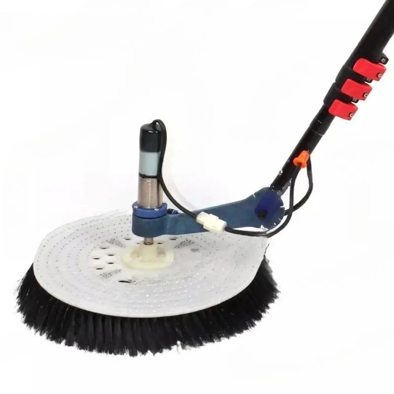 

Hot Sales Solar Panel Cleaning Equipment Water Fed Pole Flow Through Brush with Telescopic Handle for Window Cleaning