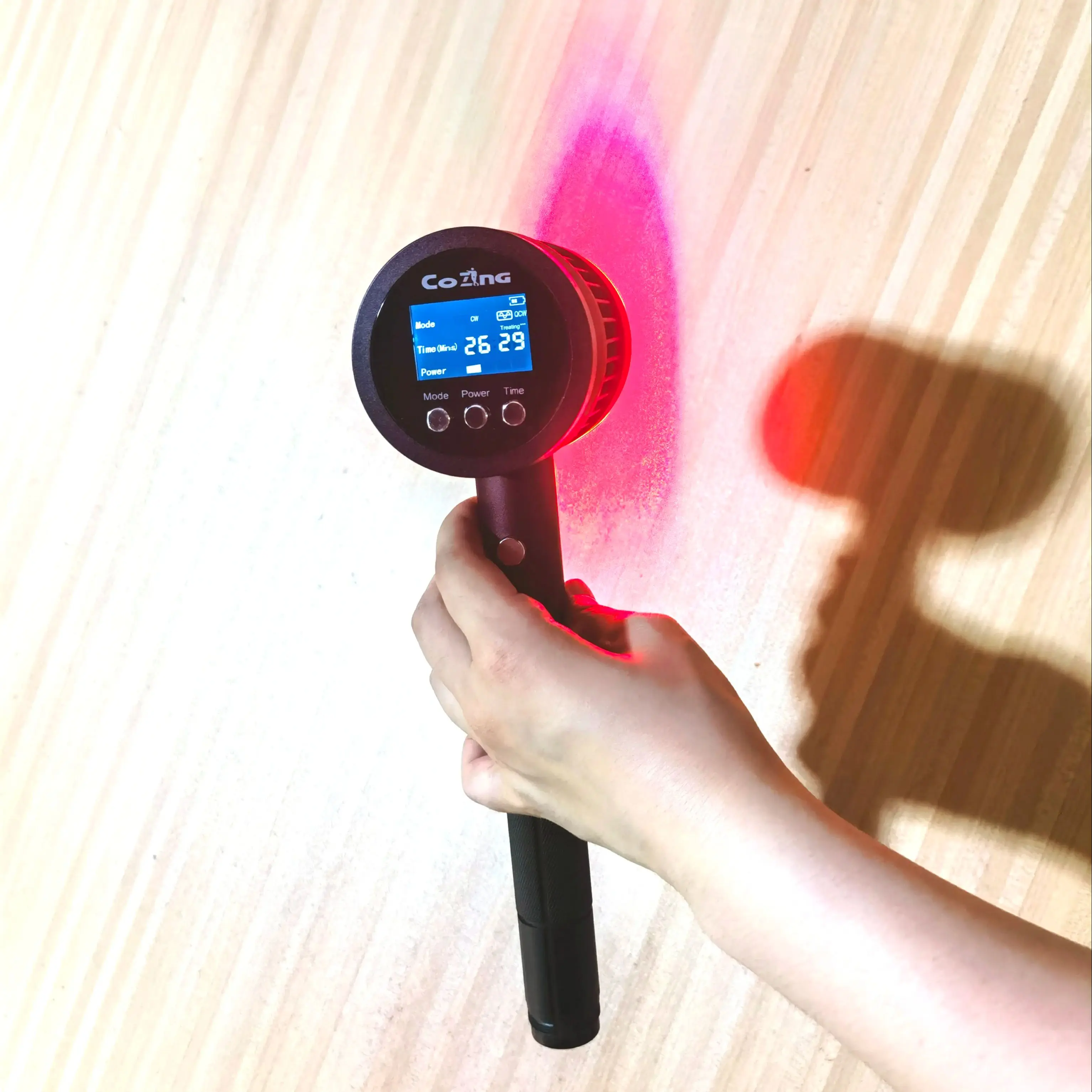 

Portable Neuropathy Pain Relief Laser 650nm & 808nm Dual Mode for Peripheral Nerve Healing, Knee Swelling & Chronic Inflammation