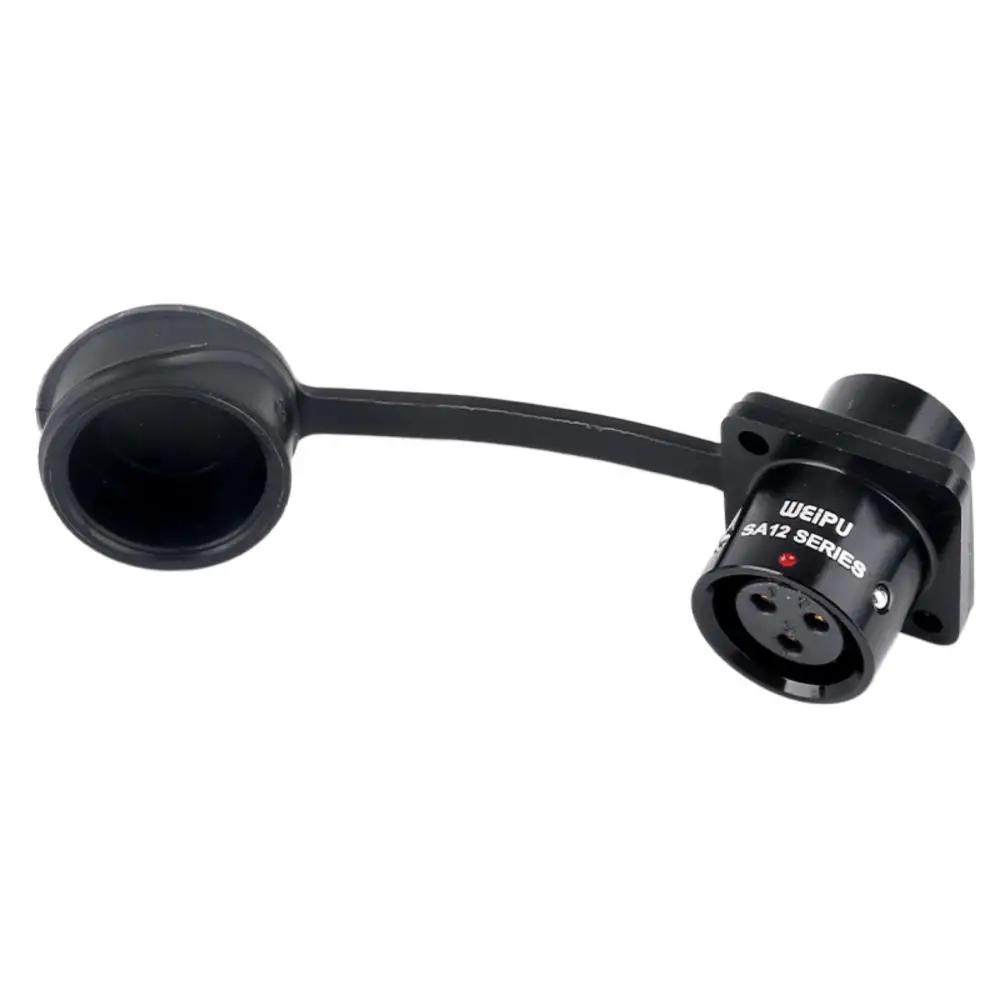 WEIPU SA12 SA1210/P SA1213/S الصناعية مقاوم للماء الطيران موصل محول 2 3 4 5 6 7 9Pin ذكر التوصيل أنثى لوحة مقابس