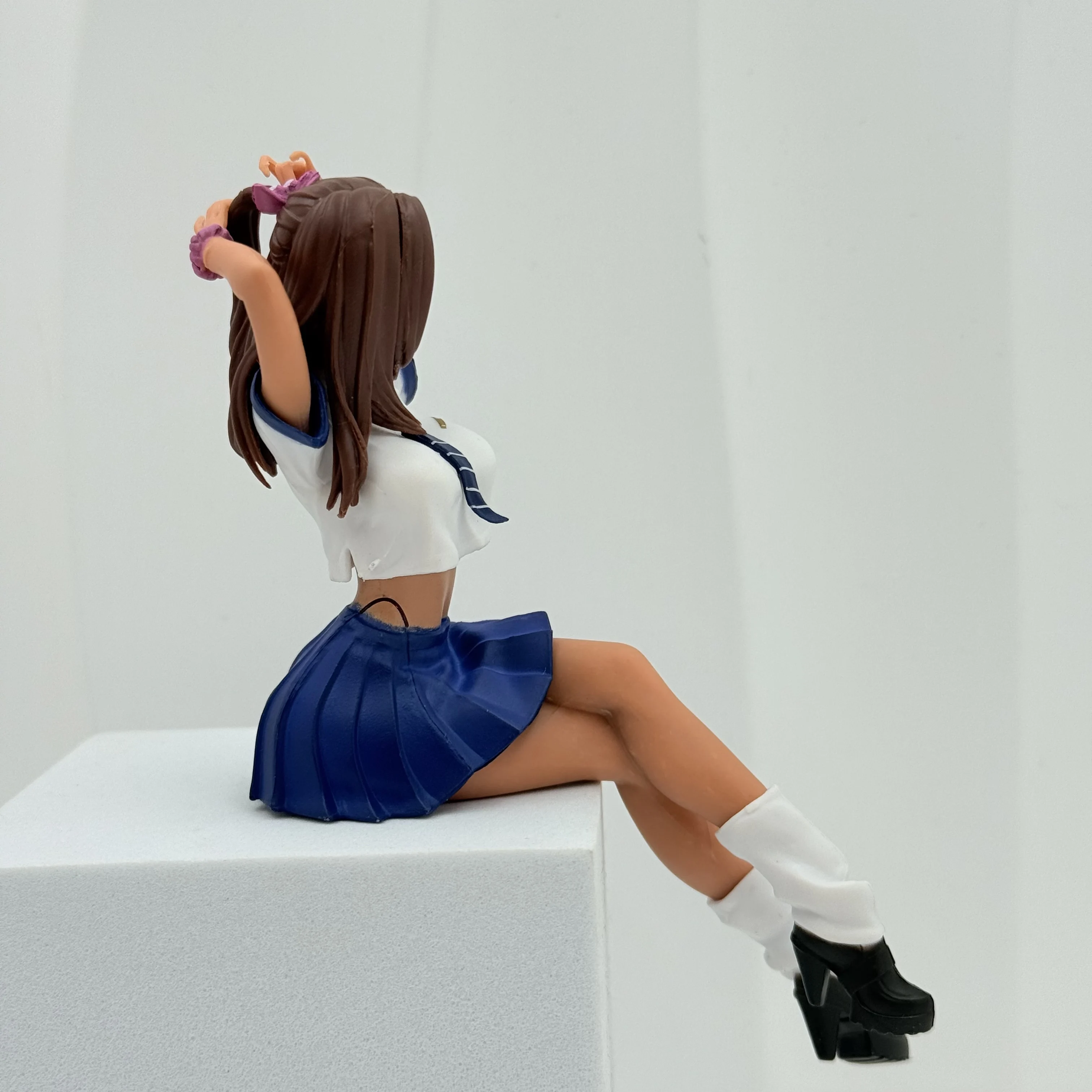 14CM Nikke Anime-Spiel-Charakter Actionfiguren Desktop-Mode-Chassis-Ornament Niedliches Sexy Modell-Kit Otaku Trendige Spielzeuge Geschenke – Detail 3