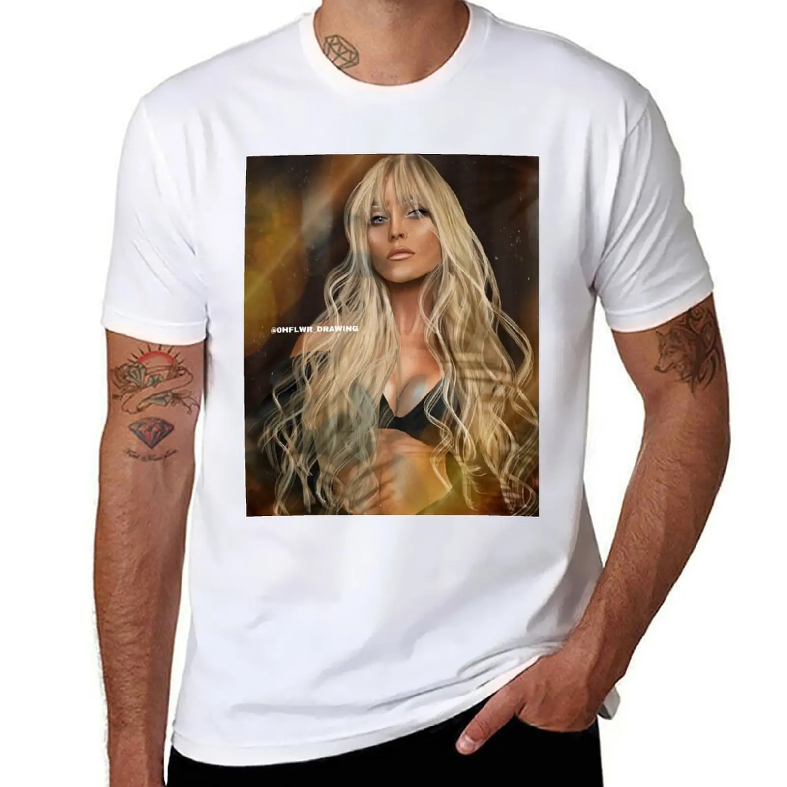 تي شيرت بيري إدواردز للرجال تي شيرت جرافيك مضحك تي شيرت قطني