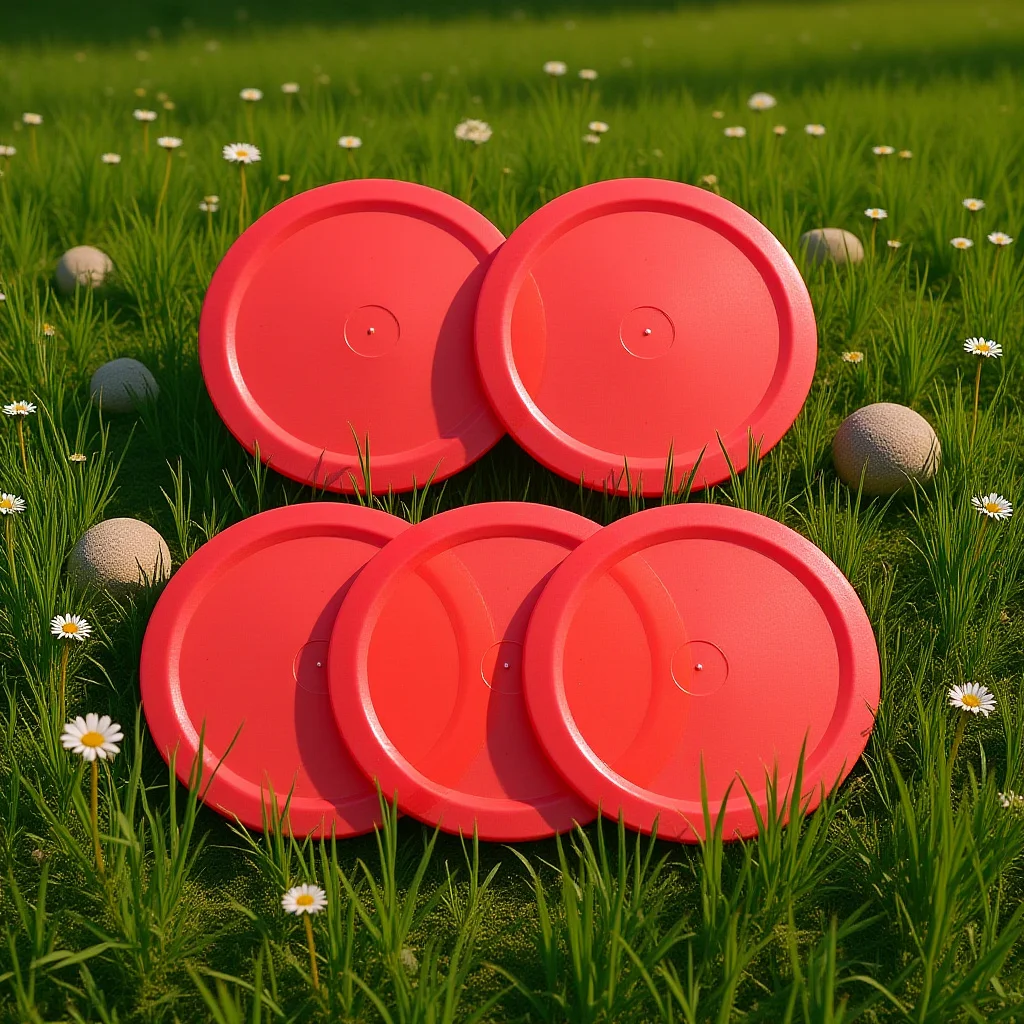 

5pcs Air Durable Plastic Replacement Round Pucks For Table Accessories Indoor Supplies Ice Hockey Piece Mini Hockey Accessories