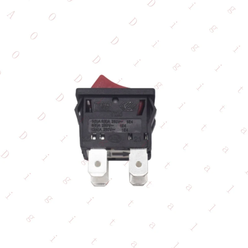 

YU-- IBAO RCK-21 T105 T125 Well Switch 4 Pins 2 Positions Red Button Maintaine 3620