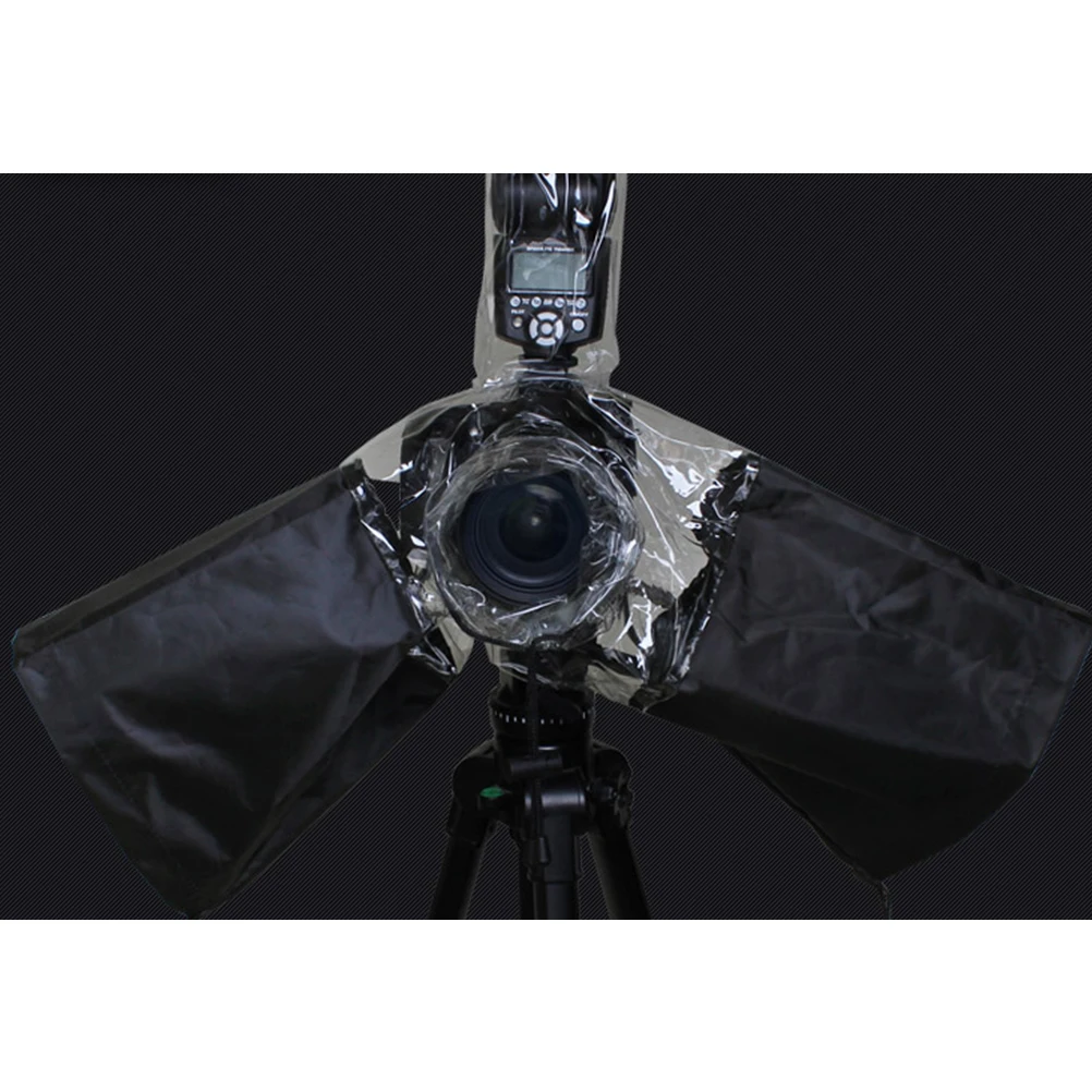 

Camera Rain Cover Flashing Lens Protector Drawstring Arm Protective Protection Cap