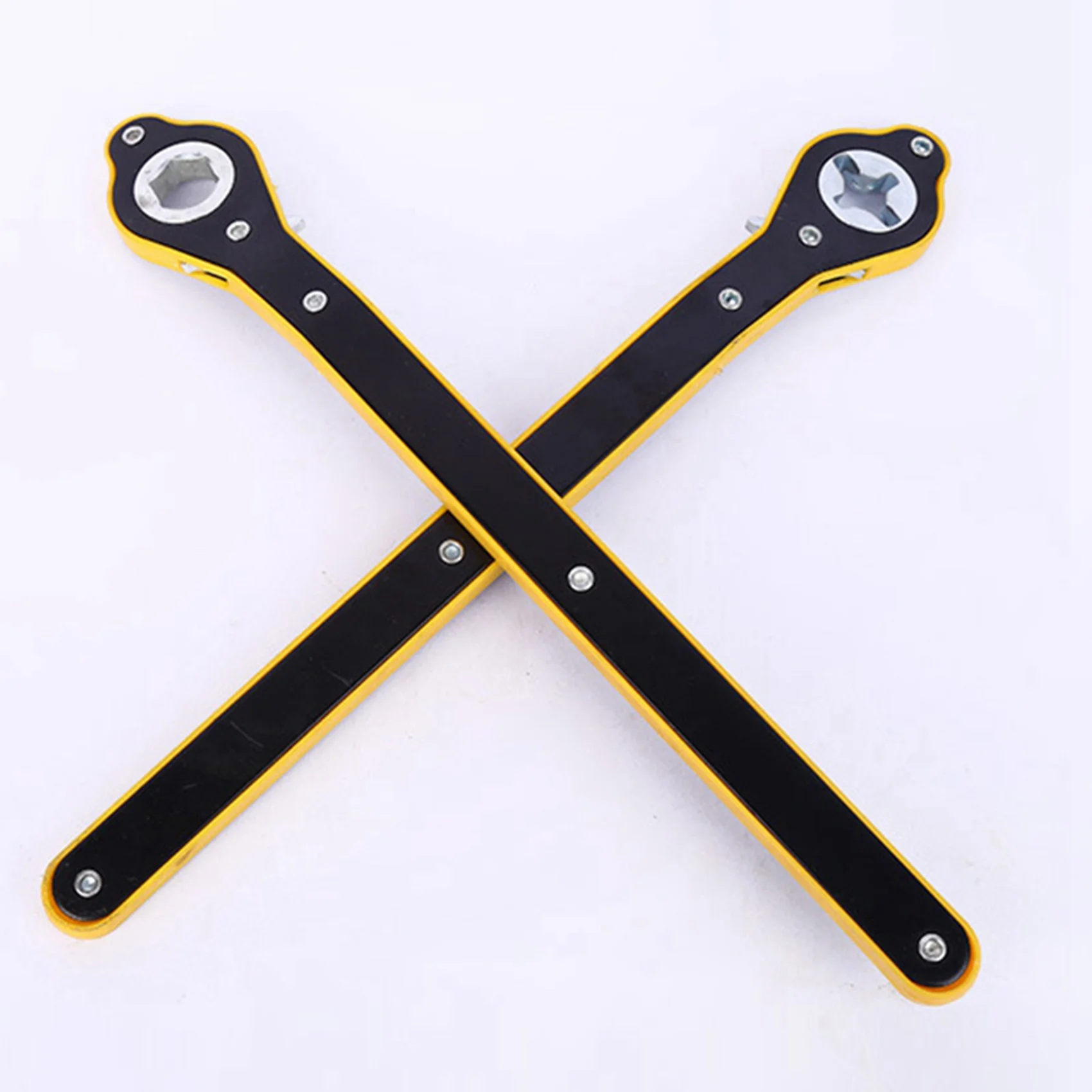 

3X Automobile Tire Ratchet Wrench Tire Jack Removal Wrench Cross Jack Labor Saving Wrench Jack Rocker Arm-B61B
