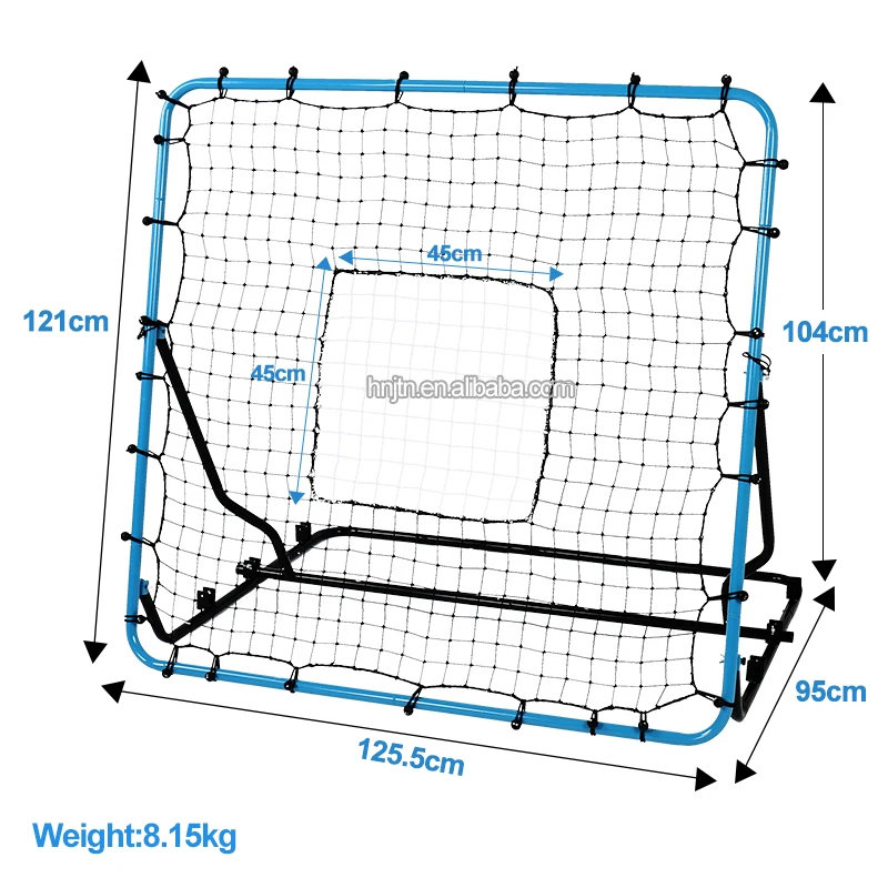 1 tragbares Fußball-Softball-Fußballnetz, Fußball-Bounce-Netz, Fußball-Rebound-Netz 2025