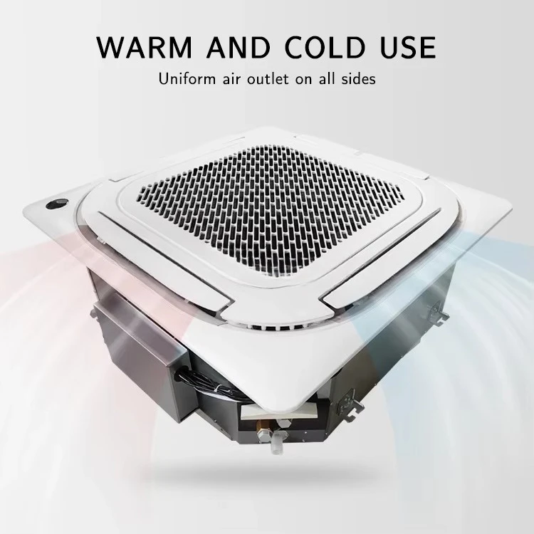 التحكم المتقدم في المناخ للمساحات الكبيرة، وحدة ملف المروحة المبردة بالماء ذات 8 اتجاهات #4