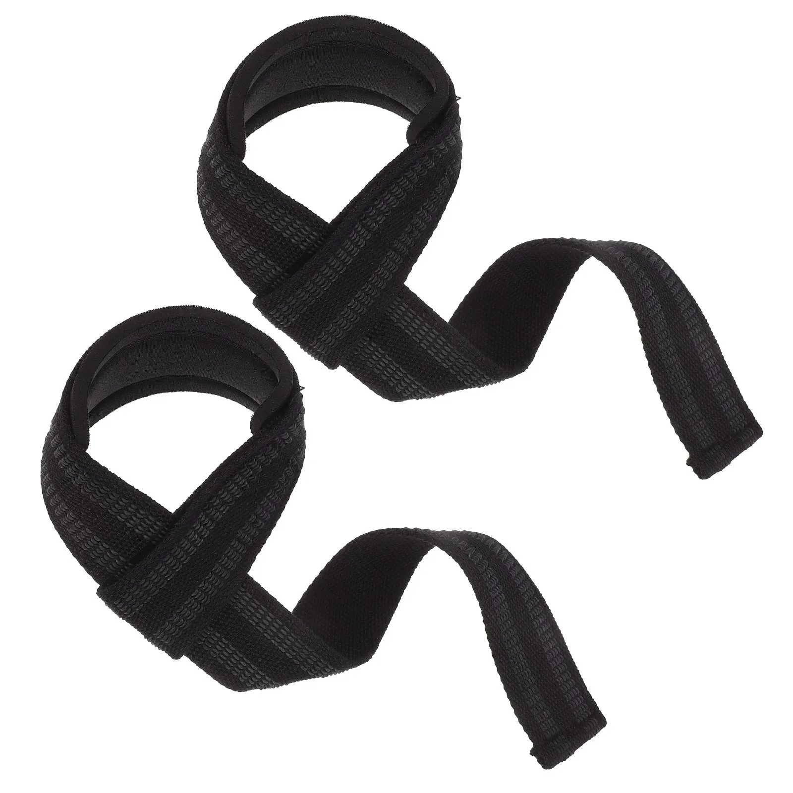 

2Pcs Fitness Wrist Wrap Stable Material Anti Slip Wrist Band Training Grip Support for Gym Deadlift Weightlifting