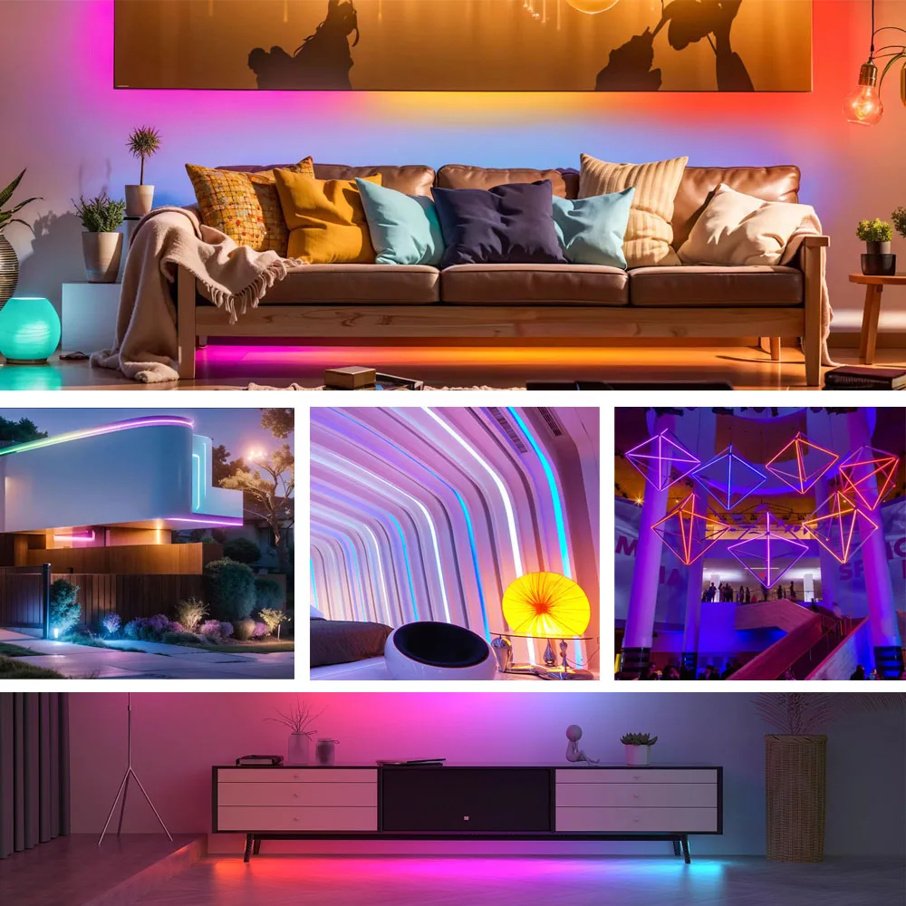 Imagem -06 - Endereçável Led Strip Lights em Ws2814 Rgbw Rgbnw Rgbww Semelhante Sk6812 Ws2811 60pixels Leds m 5050 Ip30 65 67 dc 12v 24v