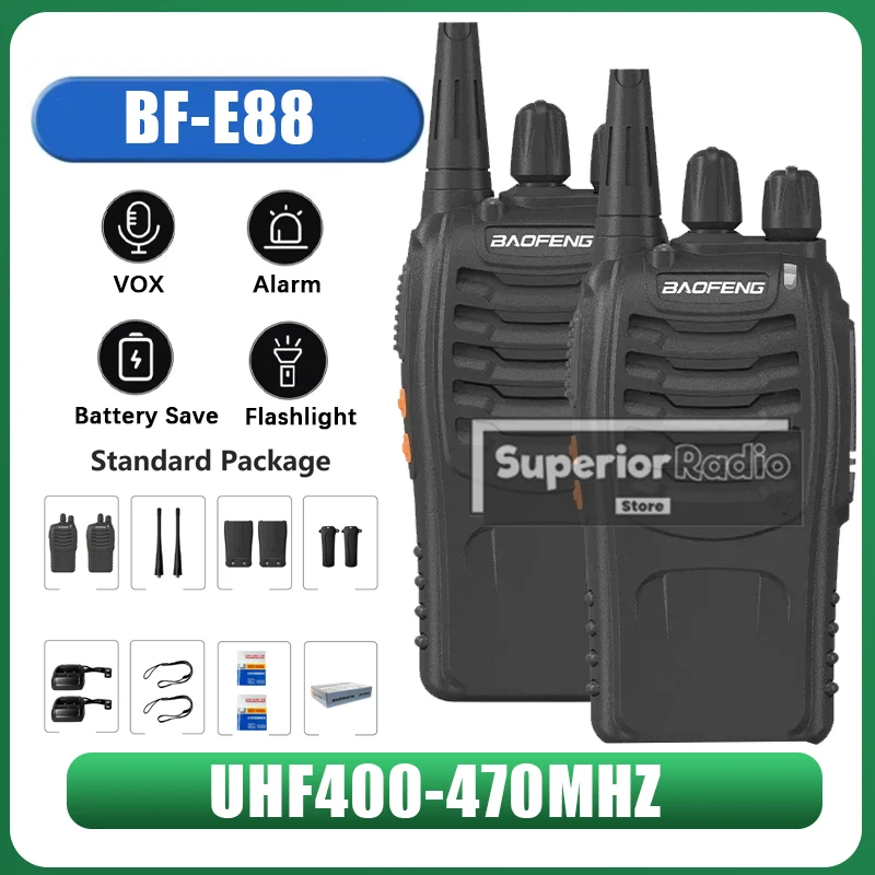 2-4-個-baofeng-e88-トランシーバー-1500mah-16-チャンネル-vox-uhf-400-470mhz-led-懐中電灯ポータブル-eu-usb-us-プラグオプション-bf-888s