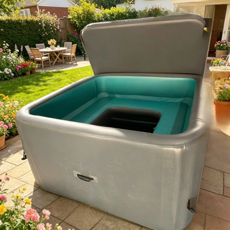 Inflatable swimming pool Household folding pool Outdoor swimming pool