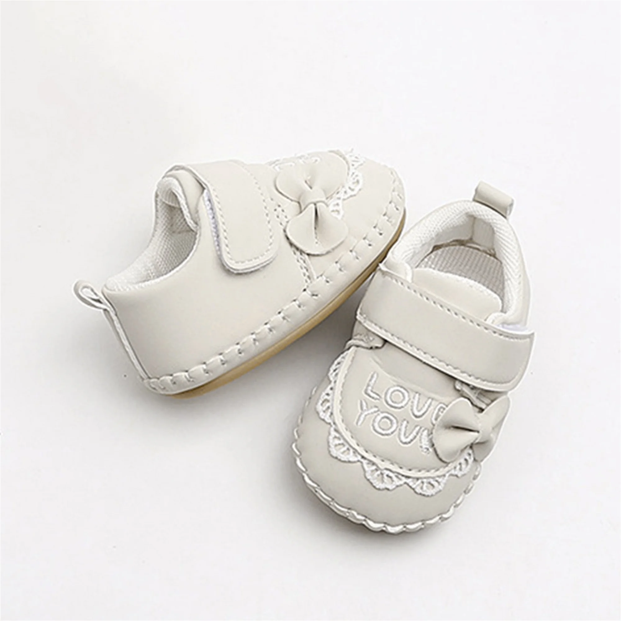 幼児女の子用キラキラスパンコールメリージェーンシューズグリッターボウノット滑り止めファーストウォーカーシューズ幼児プリンセス用