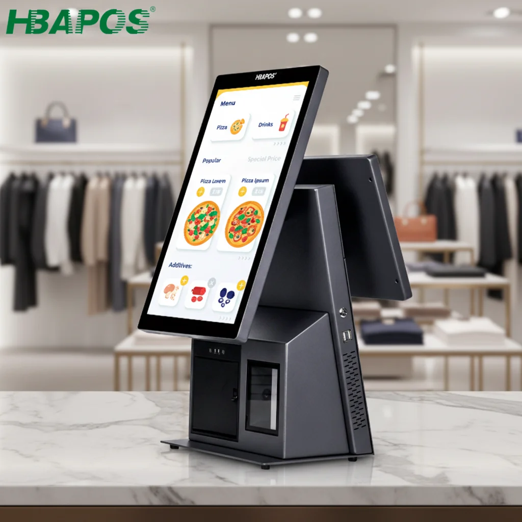 

ATV&UTV15.6 Inch Pos System Cash Register Pos Machine with Printer Scanner MSR All in One Pos System