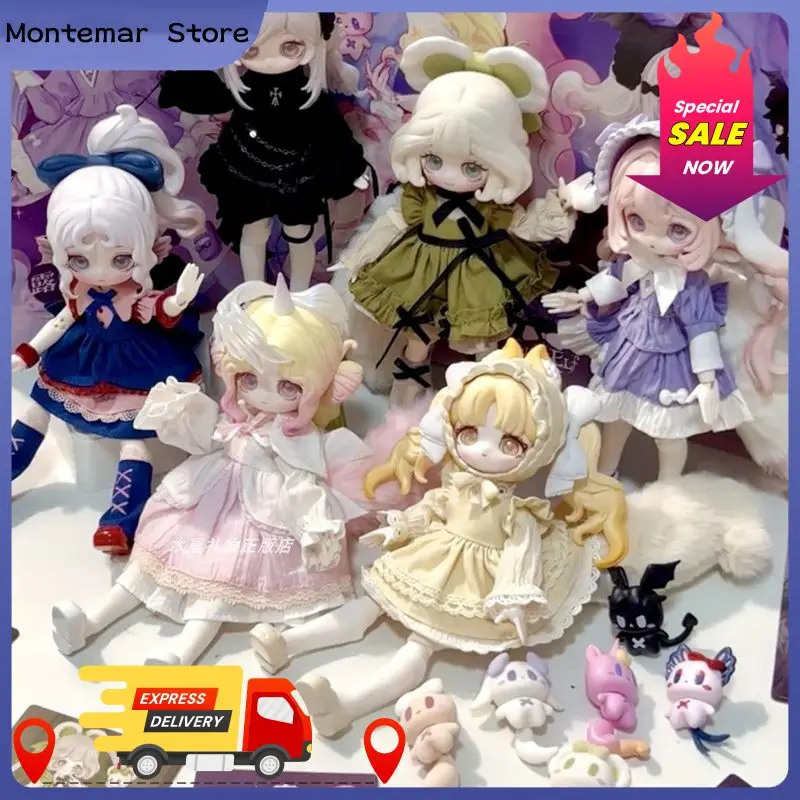 

100% оригинальная подвижная кукла BJD серии Lulu Spirit Story, 12 точек артикуляции, в слепой коробке, игрушка-украшение, подарок на день рождения
