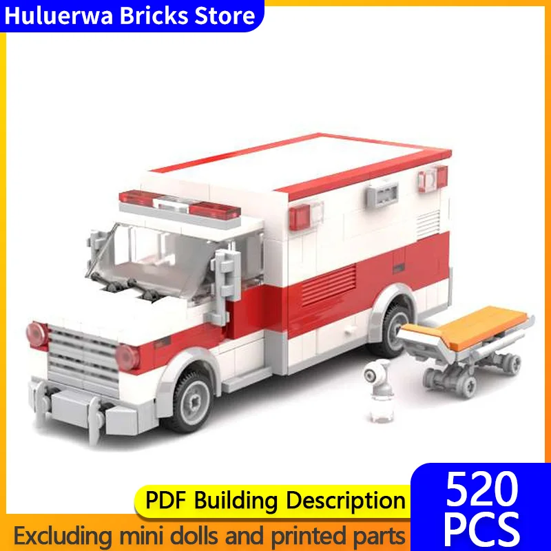 

Модель скоростного гоночного автомобиля MOC, строительные кирпичи, стиль 70-х, модульная технология скорой помощи, детские праздничные подарки, сборные игрушки, костюм