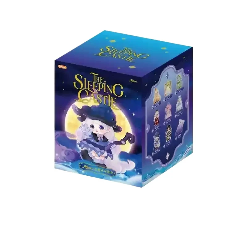 오리지널 Miana Blind Box 잠자는 성 시리즈 트렌디 애니메이션 주변기기 데스크탑 장식 장식품 모델 장난감 선물