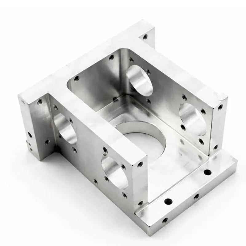 Custom 5-Axis CNC Machined Brass Base Plate with Broaching for Industrial Automation Equipment-Professional Precision