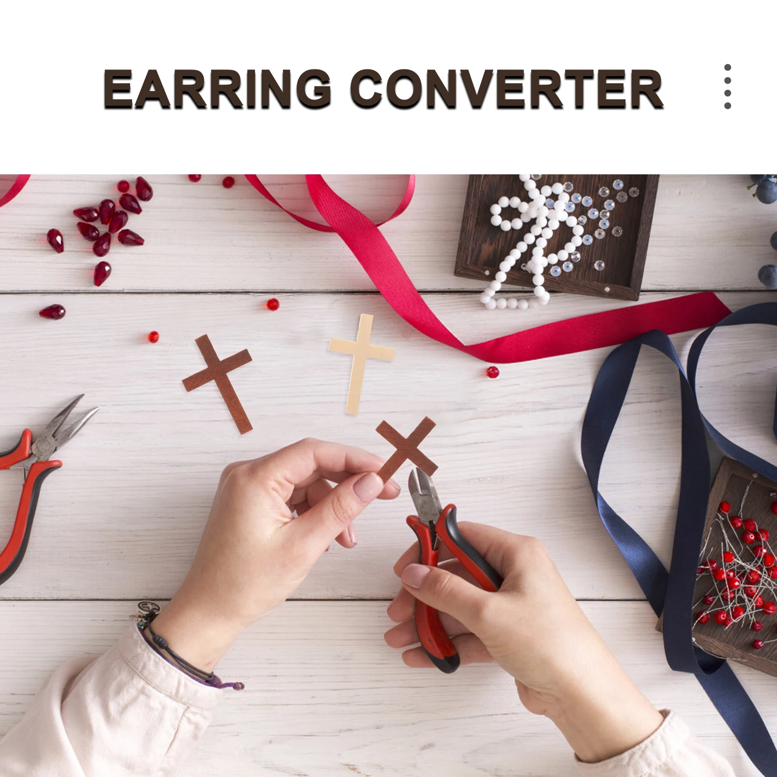 

20 Pcs Cross Pendant Crosses Jewelry Making Necklace Decors Hanging Pendants for Charm Charms