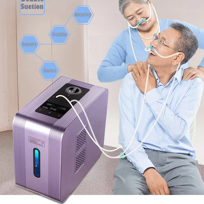 Portable Electric 1800ml Hydrogen Generator Machine Oxygen Breathing System Household Hydrogen Inhaler Respirator HHO