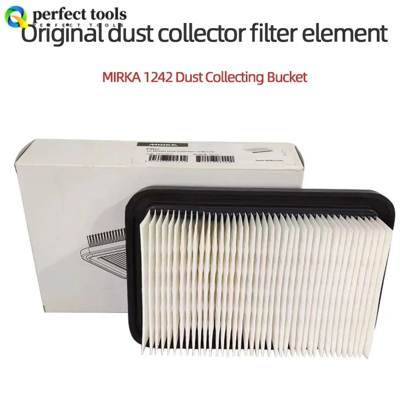 

Finland MIRKA 1242 Vacuum Cleaner Filter Element Industrial Dust Collector Dust-free Dry Grinding Dust Bucket Filter Accessories