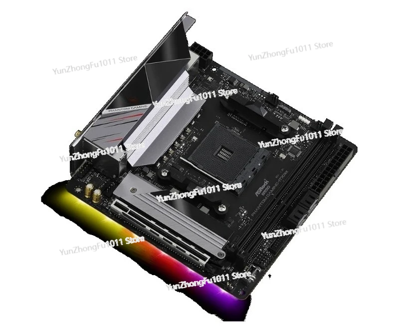 B550 motherboard ASROCK B550 PHANTOM GAMING-ITX/AX AM4 DDR4 64G Ryzen 5 5600 4700G 2600 3200G cpu PCI-E 4.0 Mini ITX