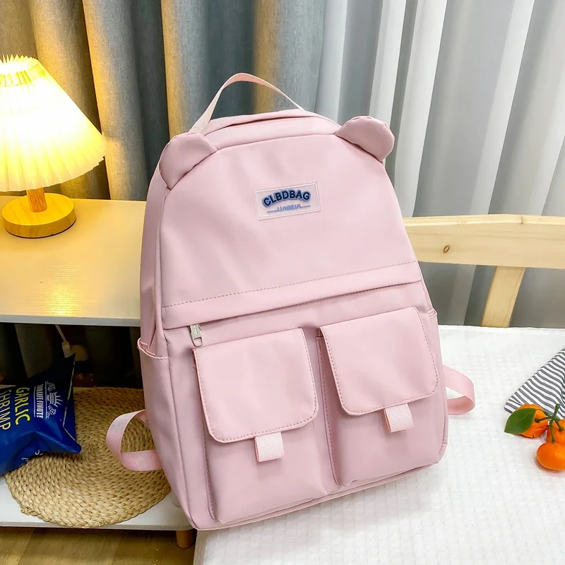 Sac à dos multifonctionnel pour ordinateur portable pour adolescent, sac d'école en toile cool pour femme, sacs à dos pour étudiants, cartable tendance pour garçon et fille, haute qualité