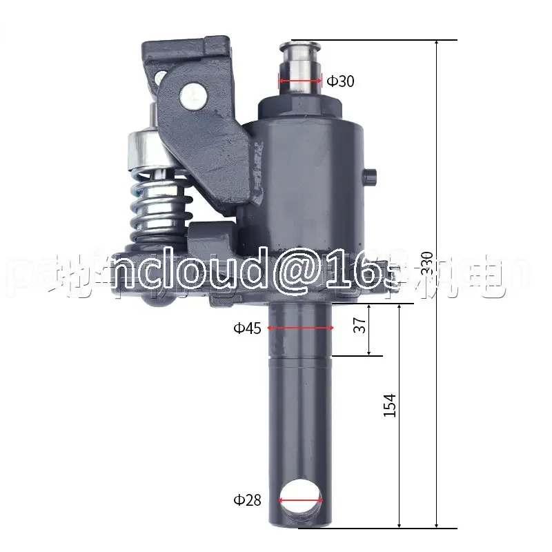 Okutsu Manual Hydraulic Truck Oil Cylinder Original Authentic Oil Pump Trailer Jack 2.5 Tons 3 Tons 5T