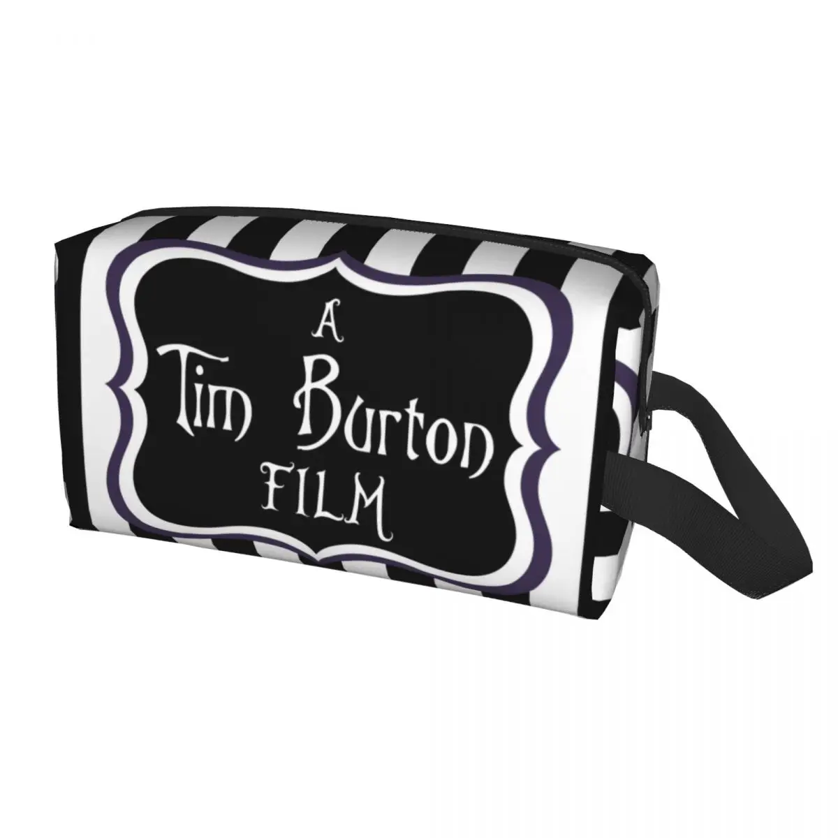 A Tim Burton Film Cosmetic Bag Women Cute Big Capacity Horror Fantasy Movie Makeup Case Beauty Storage Toiletry Bags