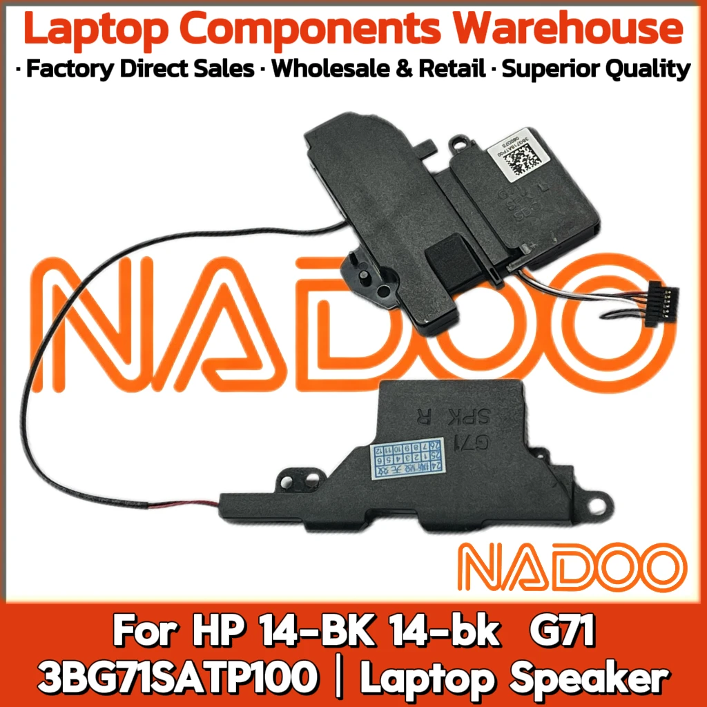 New Original Laptop Notebook Audio Speaker For HP 14-BK 14-bk  G71 3BG71SATP100 built-in speaker horn audio