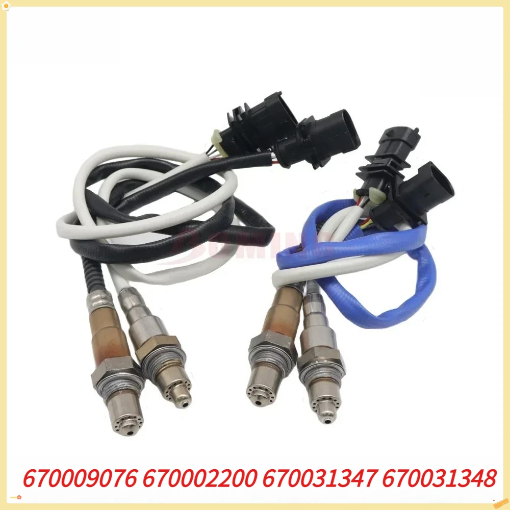 

670009076 670002200 670031347 670031348 Lambda Oxygen O2 Sensor 4pcs For Maserati Ghibli Quattroporte 3.0L V6 Turbo 2014-2017