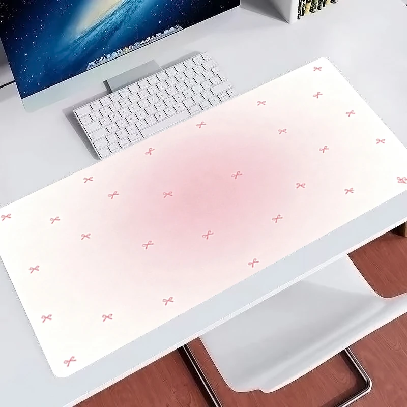 Pink Mouse Pad INS Wind Carpet Gamer Notebook Desk Mat XXL Large Gaming Keyboard Pad Designed specifically Cute cartoon Mousepad