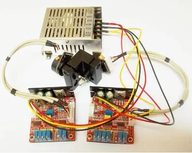 25Kpps Galvanometer Scanner Kit HT‑25K YAG Laser Galvo Scan Head with Driver Board 400‑700nm for Marking 3D Printing Machine