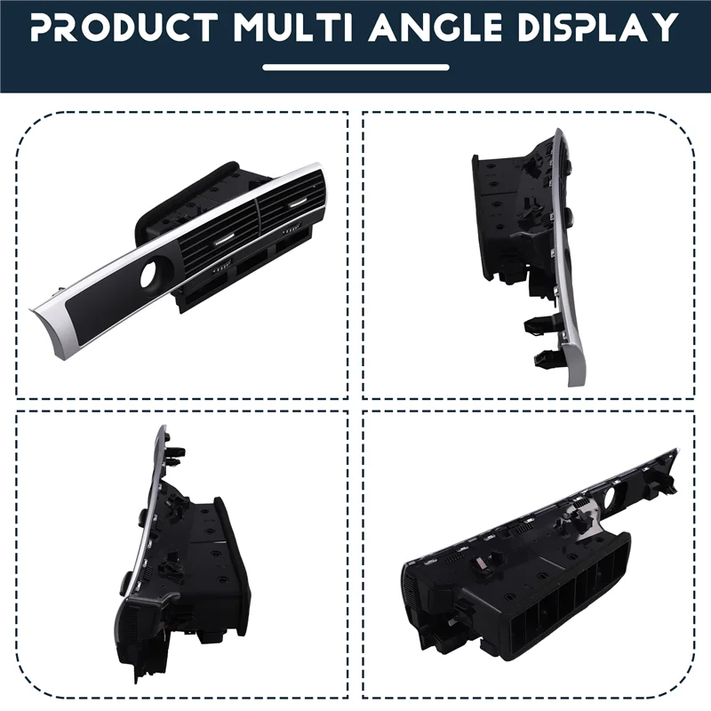 에어컨 통풍구 전면 중앙 A6 S6 C6 RS6 2006-2011 차량 교체 부품 4F1820951F 4F1820951D