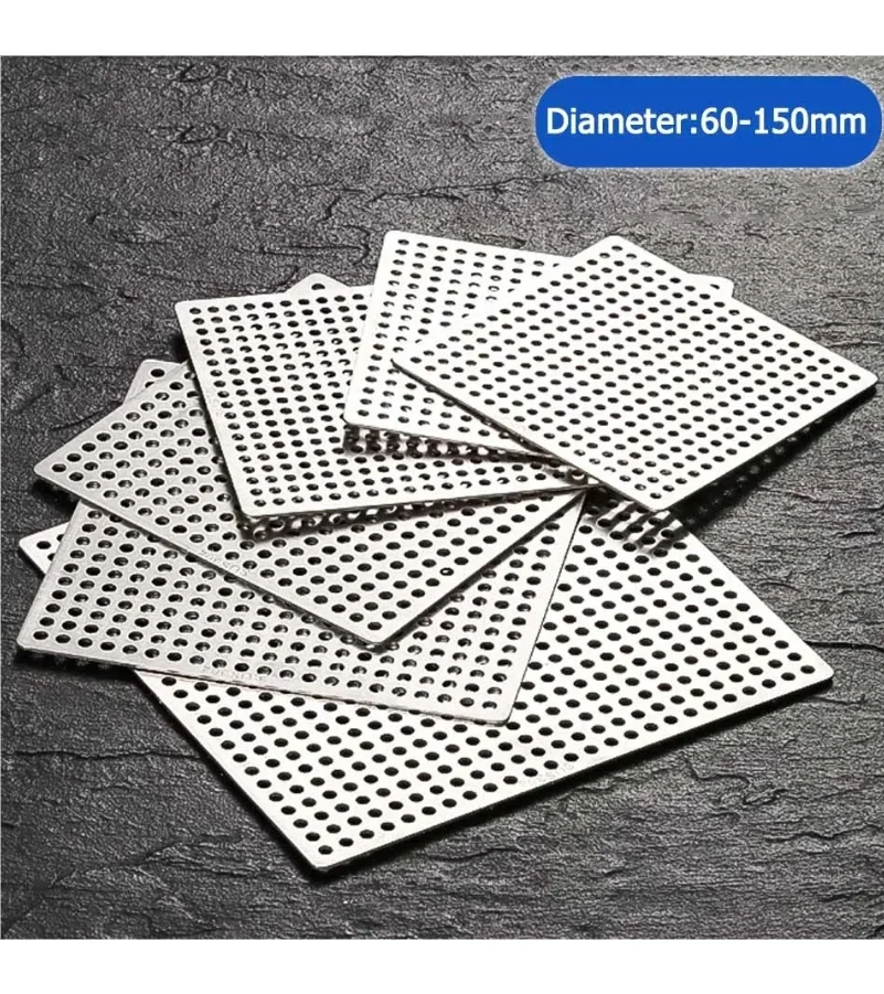 Edelstahl-Bodenablaufgitter, quadratisch, Haarfänger-Filter, Abflussstopper für Dusche, Küche und Bad, Hardware-Teile