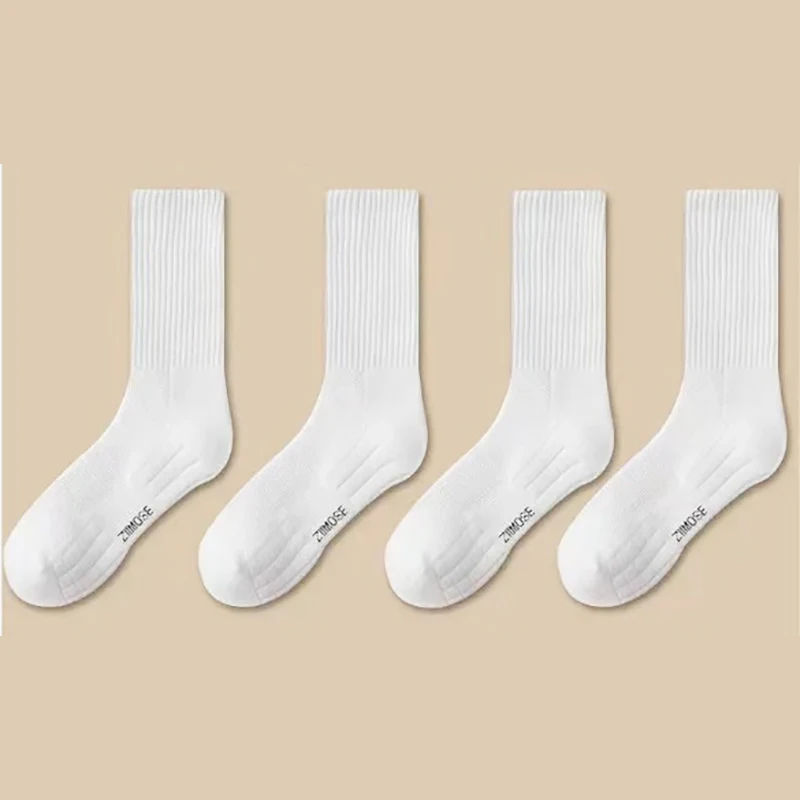 Basketball Socks Mid Length Socks Sports Long Socks Sweat Absorbing Socks Men's Summer Autumn Winter Short Socks Breathable