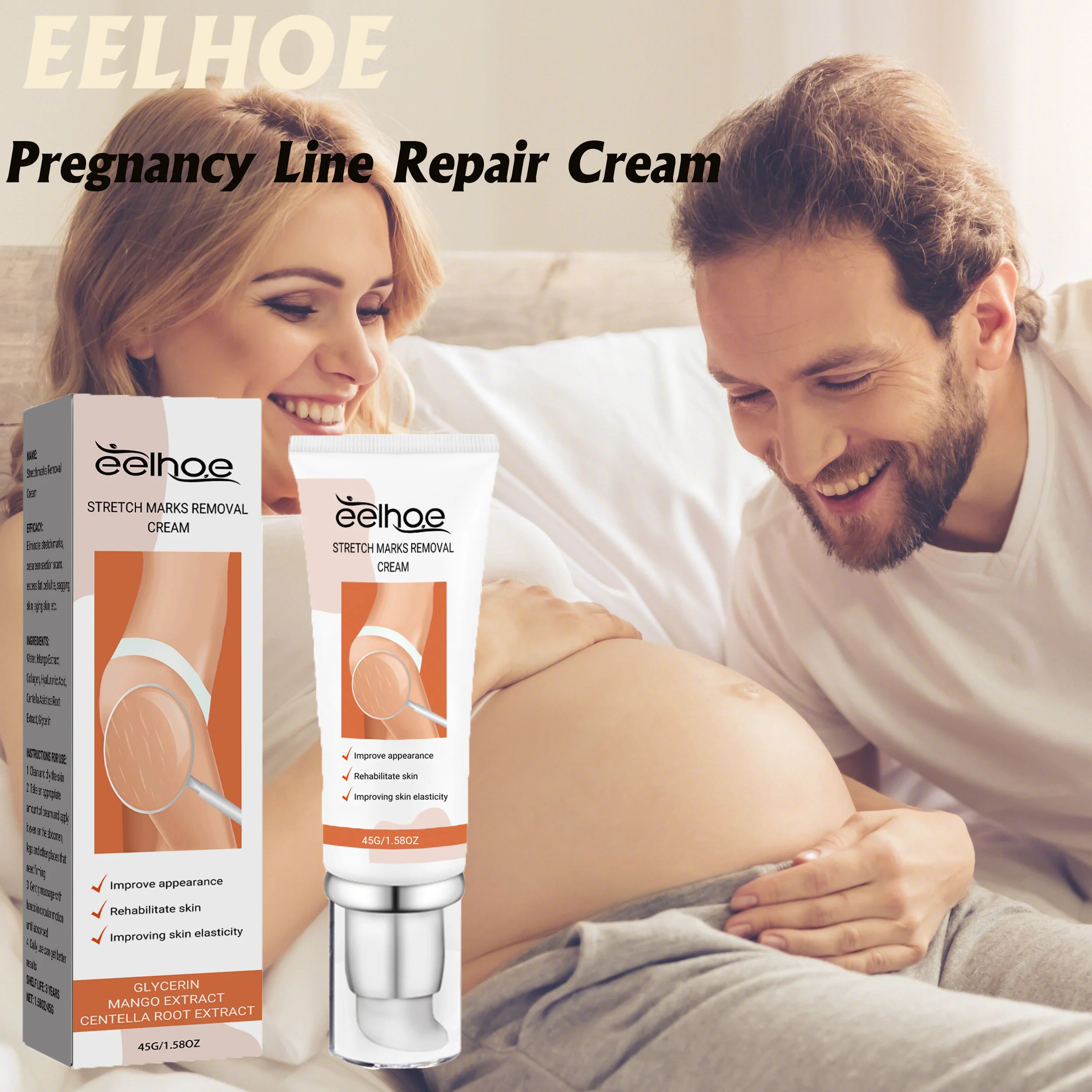 

Stretch Mark Removal Cream Moisturizing Permanently Remove Stretch Mark Light Lines Pregnancy Line Repair Cream Beauty Skin Care