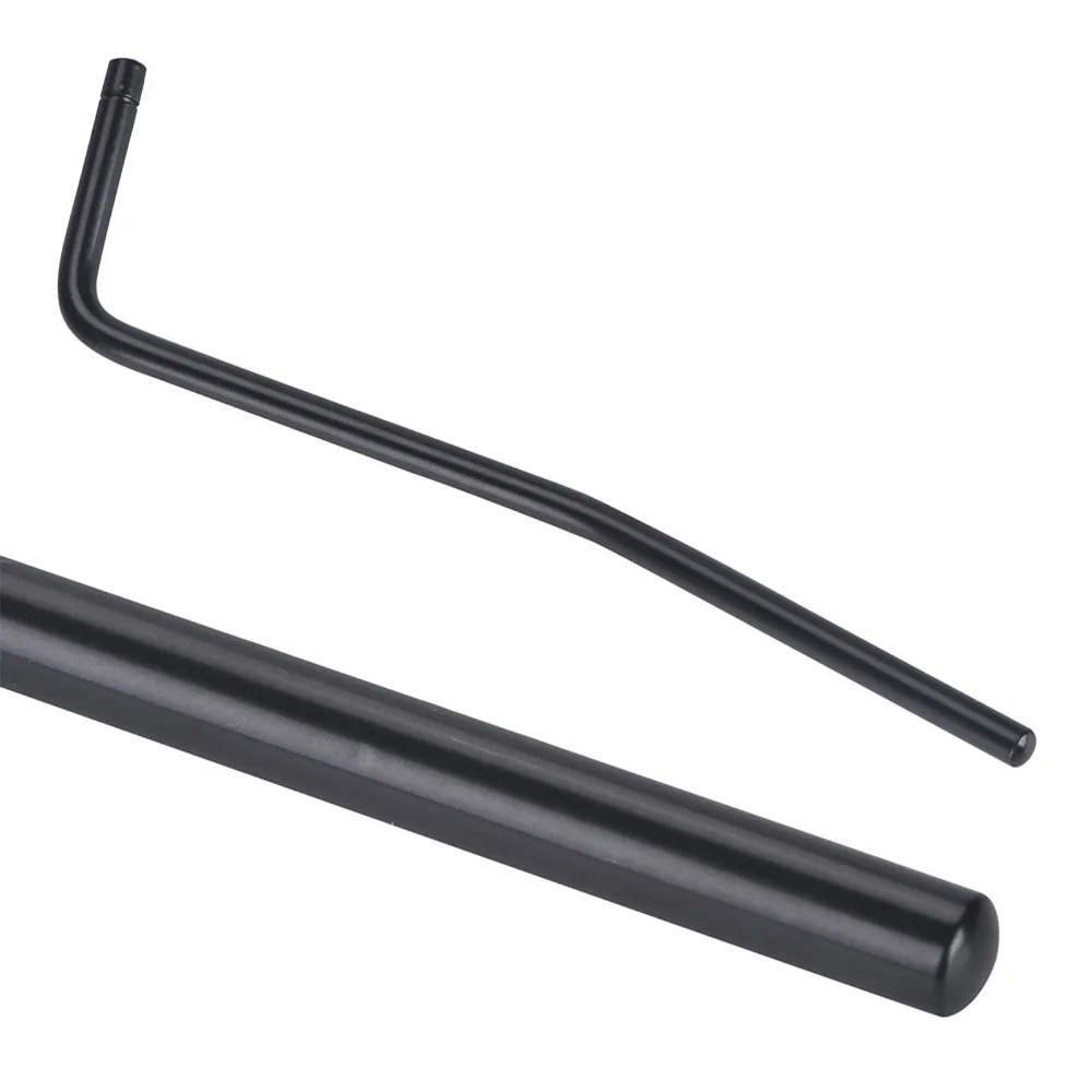 Durable Direct Insertion Tremolo Arm Metal 6mm/0.24in Diameter Whammy Bar Black Guitar Bridge Bar Electric Guitar