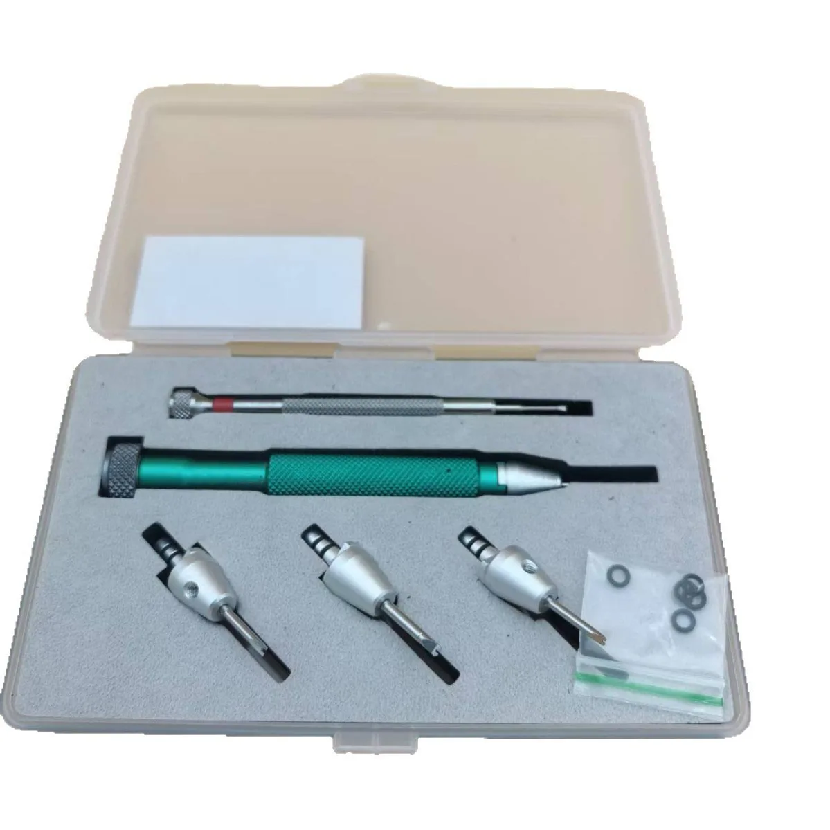 Green Silver Metal Screwdriver Set Multi Tip For HB Watch Repair Tool Small Electronics Disassembly Assembly Hand Tools Kit
