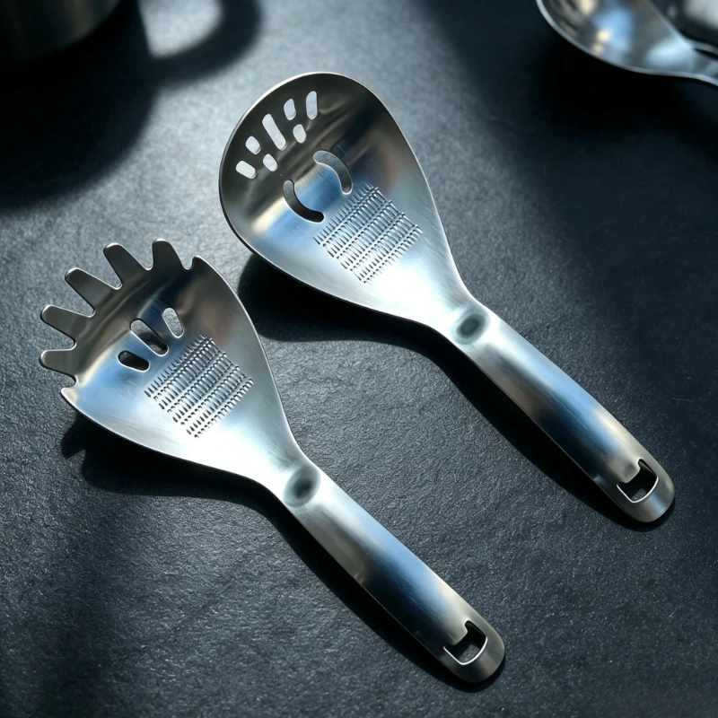 Baby Food Strainer - Paslanmaz Çelik Çok Fonksiyonlu Öğütme Kaşığı