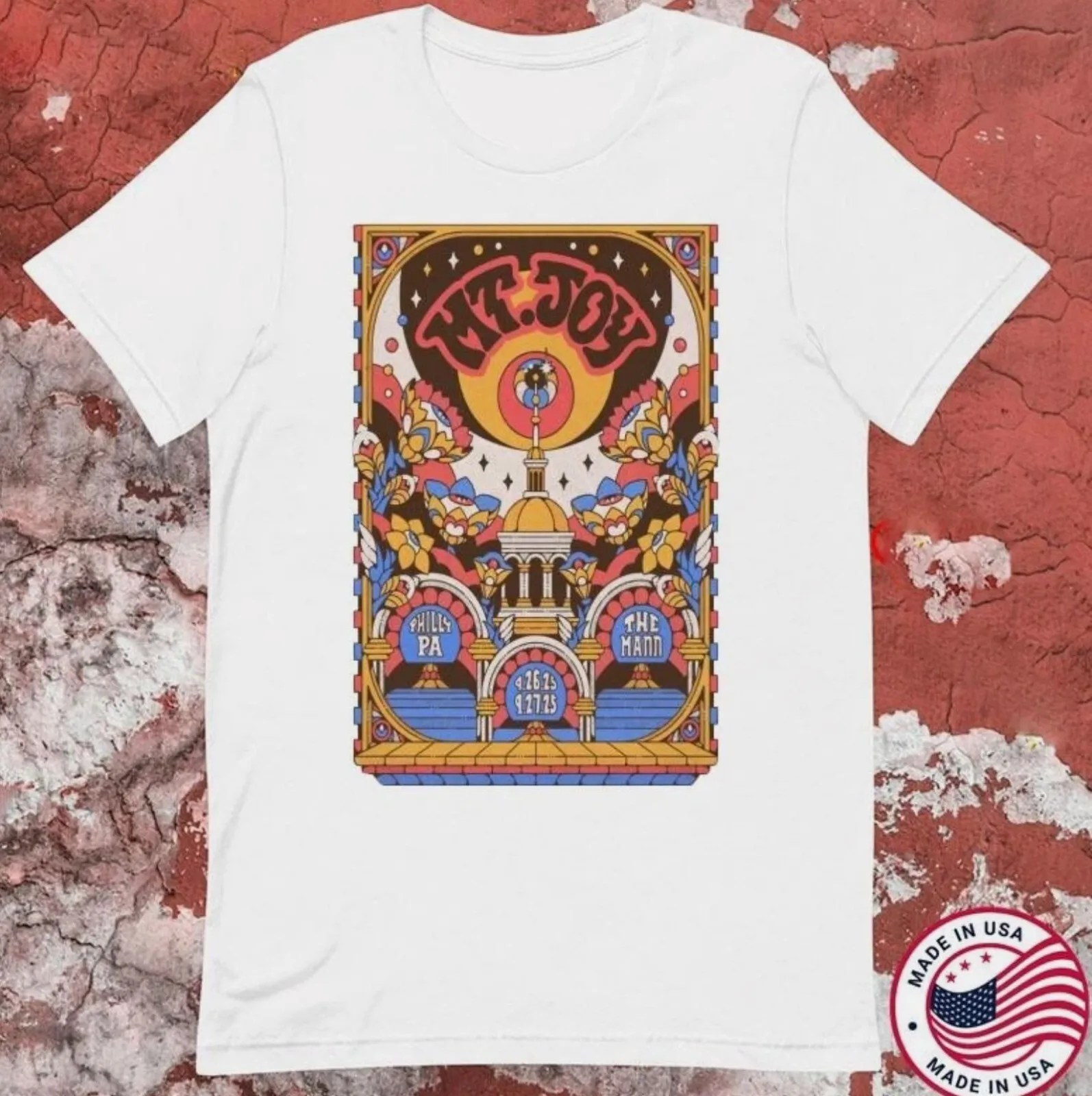 

MT. Joy Sep 26-27 2025 Philadelphia PA T shirts tee