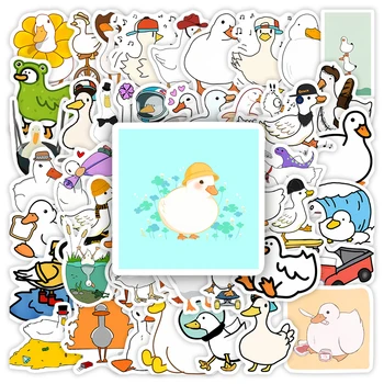 Waterproof Funny Duck Laptop Phone Stickers