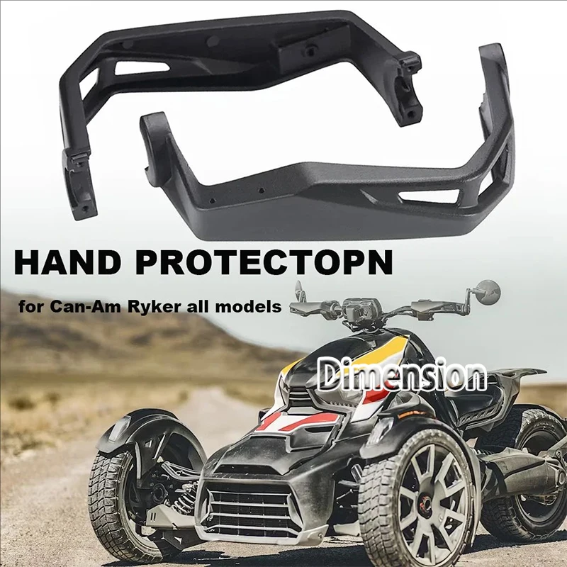 For Can-Am Ryker 600 900 Sport & Rally Edition Accessories 219400998 Aluminum Handguards Hand Guards Kit